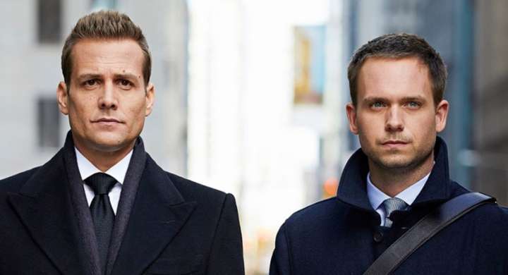 Harvey Specter (Gabriel Macht) e Mike Ross (Patrick J. Adams)