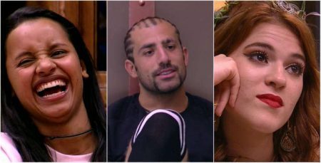 Gleici, Kaysar e Ana Clara, do ‘BBB 18’