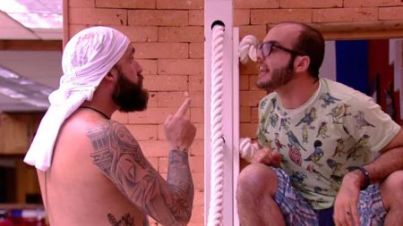 Caruso e Mahmoud, do ‘BBB 18’