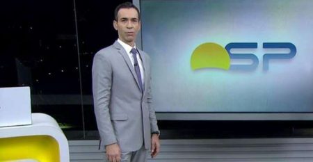 César Tralli no comando do “Bom Dia SP”