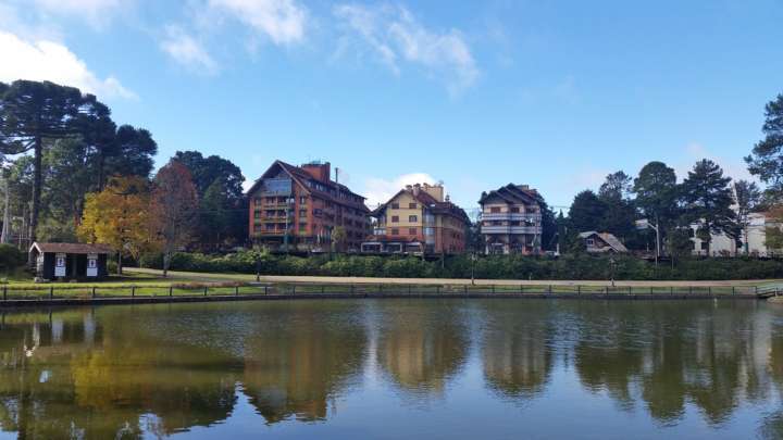 Em Campos do Jordão a temperatura chega fácil a 0ºC no inverno