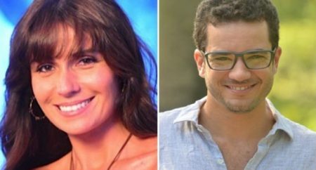Giovanna Antonelli e Thiago Mendonça em “Em Família”