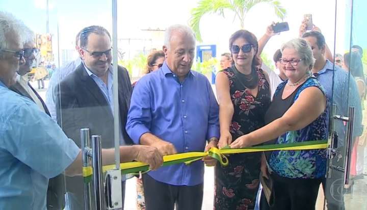 O hospital foi inaugurado pelo então governador de Sergipe, Jackson Barreto (MDB)