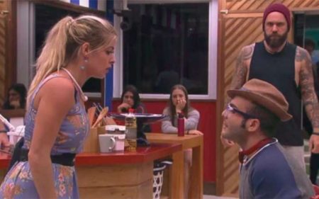 Jaqueline e Mahmoud brigaram no ‘BBB 18’