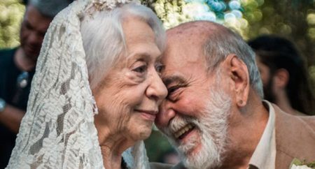 Mercedes (Fernanda Montenegro) e Josafá (Lima Duarte) em “O Outro Lado do Paraíso”