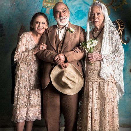 Caetana (Laura Cardoso), Josafá (Lima Duarte) e Mercedes (Fernanda Montenegro) em “O Outro Lado do Paraíso”