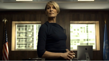 Em nova fase da trama, série retrata ascensão política de Claire Under, interpretada pela atriz Robin Wright