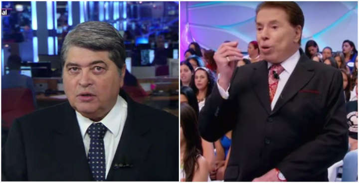 Silvio Santos dá alfinetada em Datena, e apresentador da Band responde