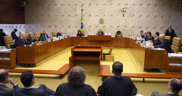 Sessão do Supremo Tribunal Federal (STF) julgou o pedido de habeas corpus do ex-ministro Antonio Palocci