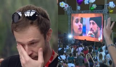 Tiago Leifert se emociona no Vídeo Show