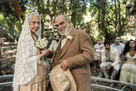 Mercedes (Fernanda Montenegro) e Josafá (Lima Duarte) em “O Outro Lado do Paraíso”