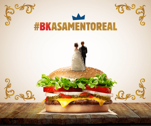 BK propõe ação para o casamento real