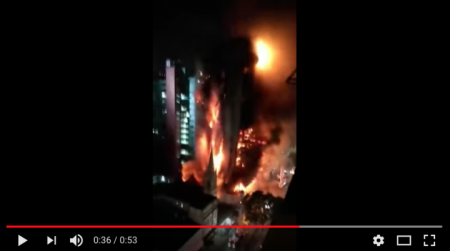 Prédio de 26 andares desabou em São Paulo após incêndio