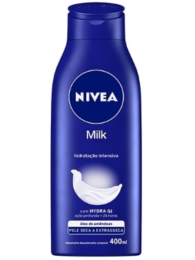 Loção Hidratante Nivea Body Milk Desodorante Corporal | R$17,05