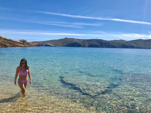 Mykonos tem praias no norte e no sul da Ilha