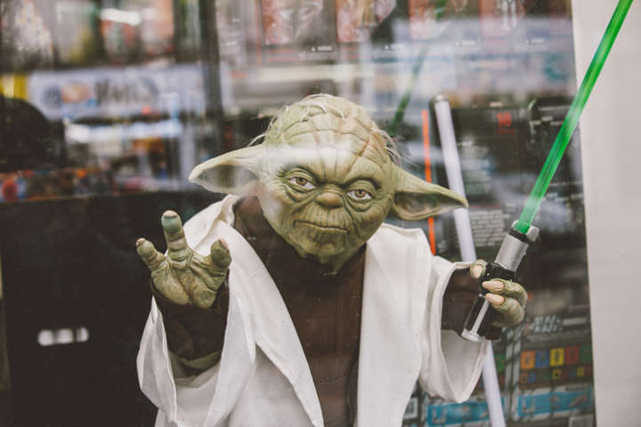 Mestre Yoda: “Que a força esteja com você”