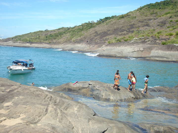 Praia de Setiba, em Guarapari