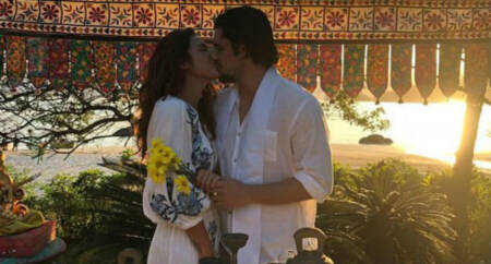 Yanna Lavigne e Bruno Gissoni