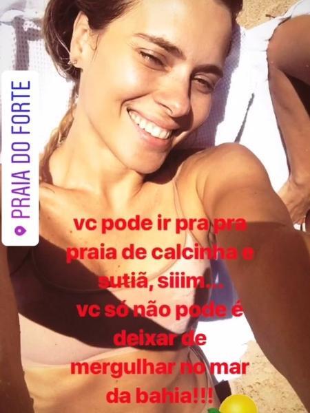 Carolina Dieckmann posou