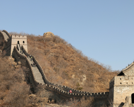 A Muralha da China combina com qualquer estação