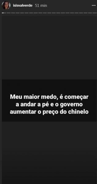 Isis Valverde ironiza alta do preço da gasolina – Greve dos caminhoneiros paralisa o país há quatro dias