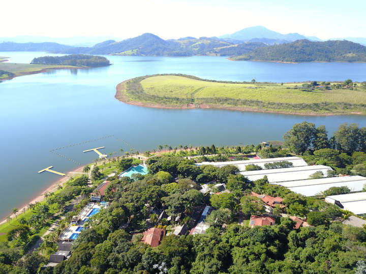 Vista do complexo da Marina Confiança, em Bragança Paulista (SP)