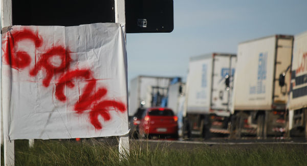 A greve dos caminhoneiros parou o país no fim de maio