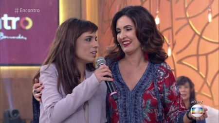 Maria Ribeiro no ‘Encontro’ com Fátima Bernardes