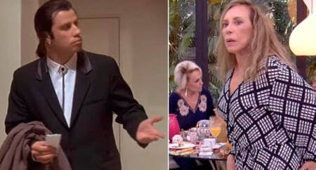 John Travolta e Arlete Salles