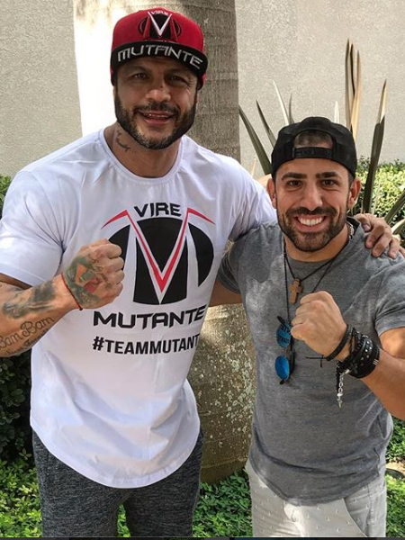 Kleber Bambam e Kaysar, ex-participantes do BBB