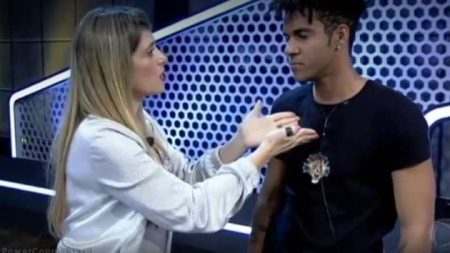 Nadja Pessoa e Vinicius D’Black no “Power Couple”