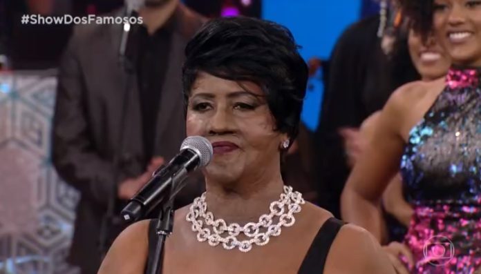 Transformação de Sandra de Sá em Aretha Franklin no Show dos Famosos rende piadas na web