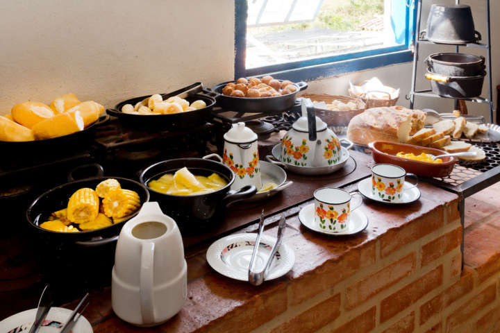 Café Caipira do Rancho Pompeia, em Socorro