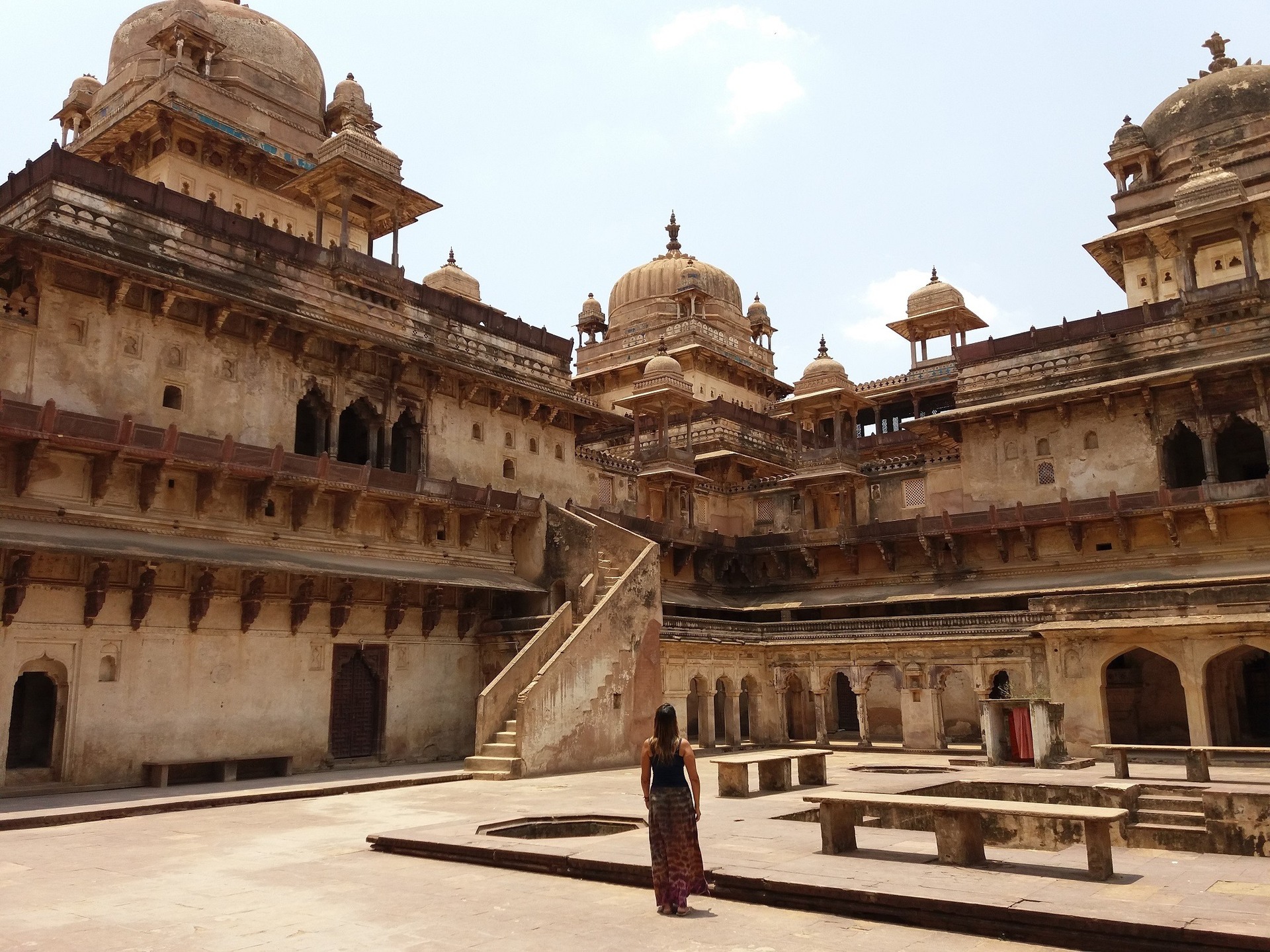 A Índia vai muito além do Taj Mahal: Palácio na Cidade de Orchha