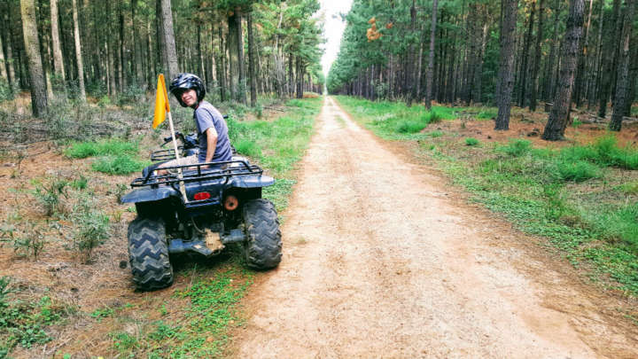 Passeio de quadriciclo dura cerca 1h30