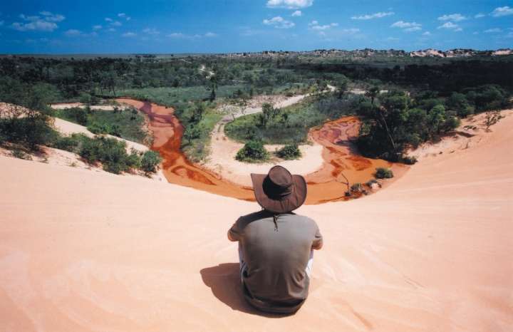 As dunas são uma das atrações do Jalapão