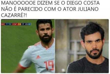 Diego Costa x Juliano Cazarré