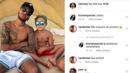 Bruna Marquezine reage de forma humorada em comentário de ex do Neymar