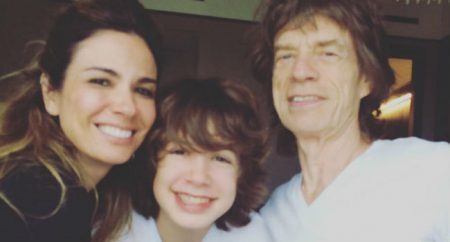 Luciana Gimenez, Lucas Jagger e Mick Jagger