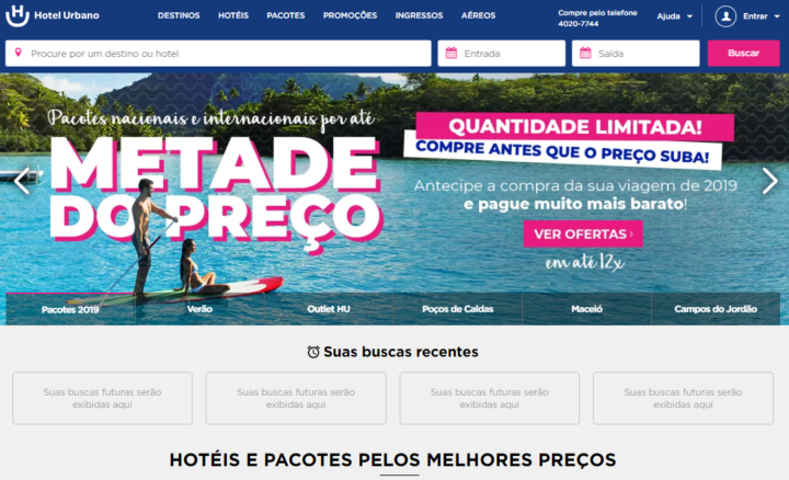 Site Vende Pacotes De Viagem Com Até 50% De Desconto