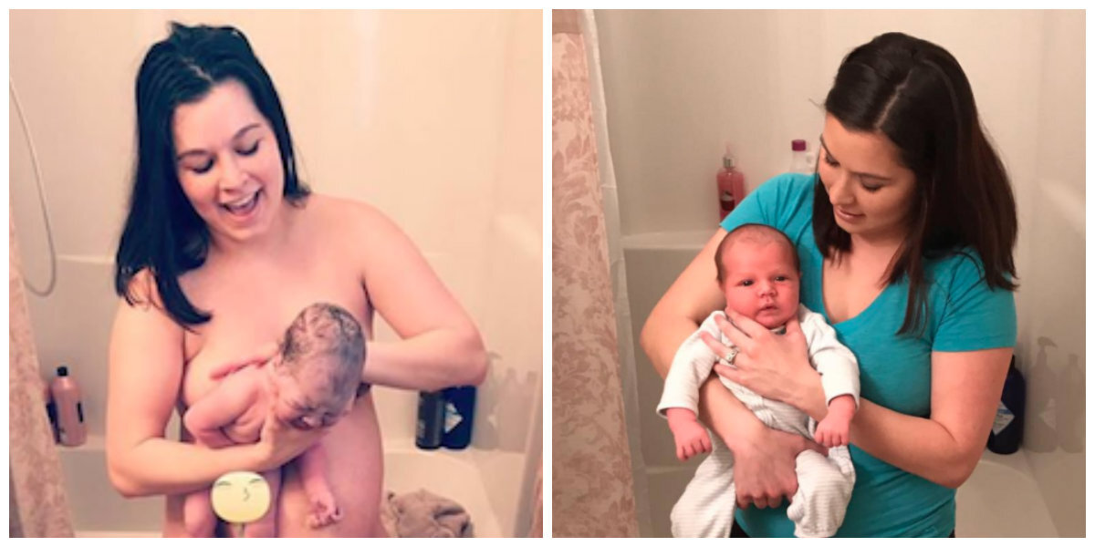 N&atilde;o tenham medo', apela m&atilde;e que pariu sem assist&ecirc;ncia e em casa