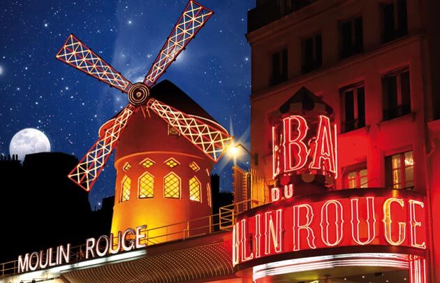 Fachada do Moulin Rouge