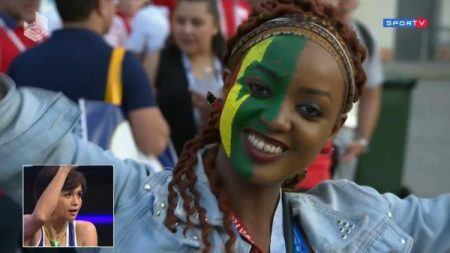 Nada Costa ficou feliz ao ver mulheres bonitas na Copa do Mundo