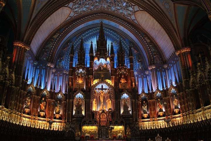 Interior da Catedral de Notre Dame