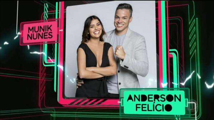 Munik Nunes e Anderson Felício, do Power Couple