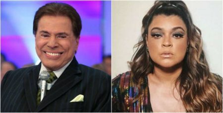 Silvio Santos e Preta Gil