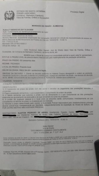 Justiça expediu pedido de prisão de Kleiton Pedroso, genro de Silvio Santos, no dia 19 de abril