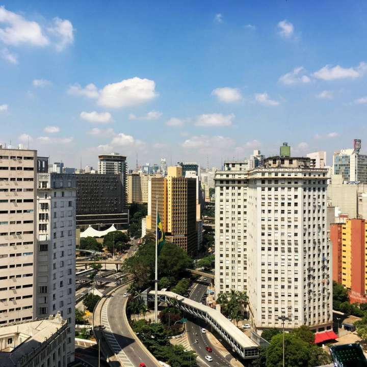 Vista de um dos três mirantes do Edifício Matarazzo