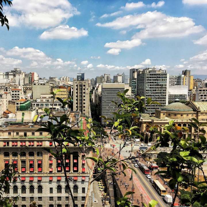 Vista de um dos três mirantes do Edifício Matarazzo