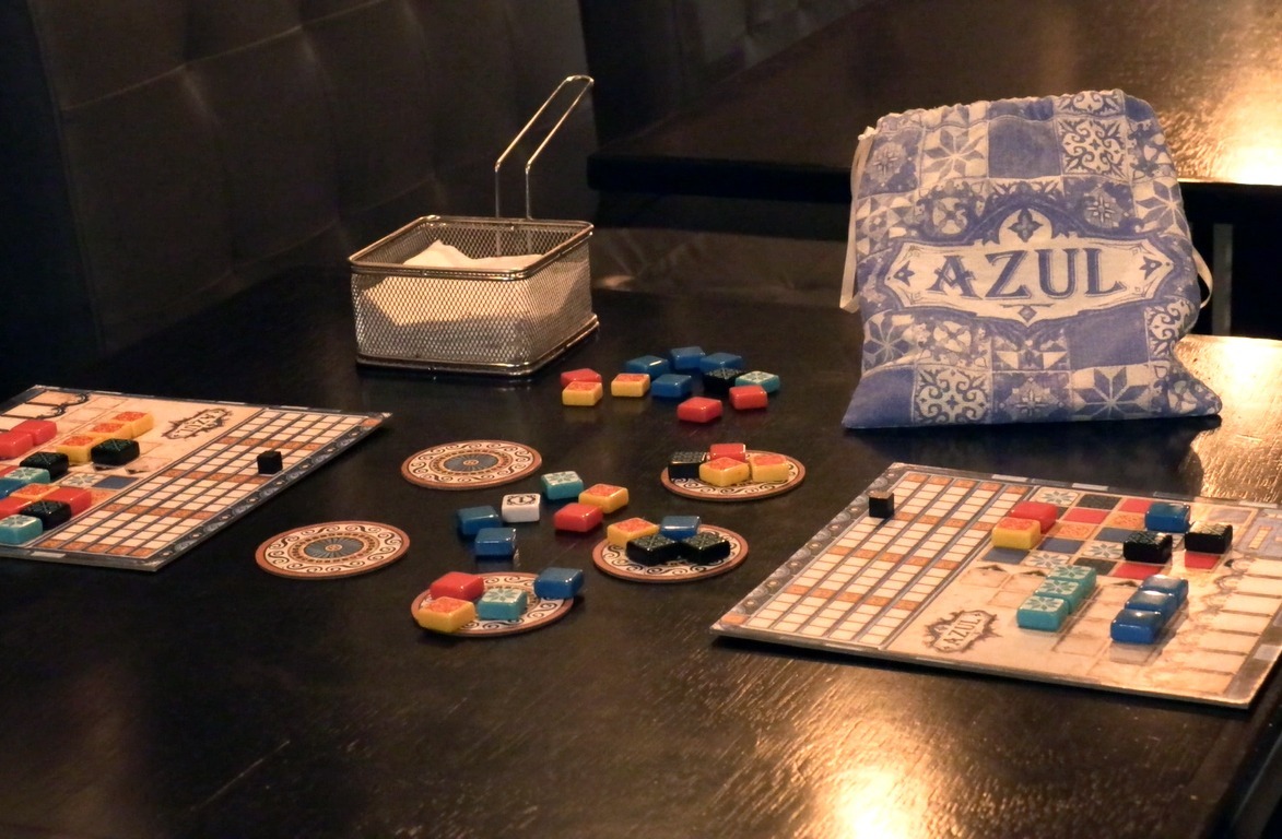 Azul, jogo concebido pelo premiado game designer Michael Kiesling